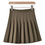 AutumnWinter Casual Pleated Skirt Women's