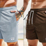 Lace-up Drawstring Shorts Summer Corduroy Sports Short Pants Mens Clothing